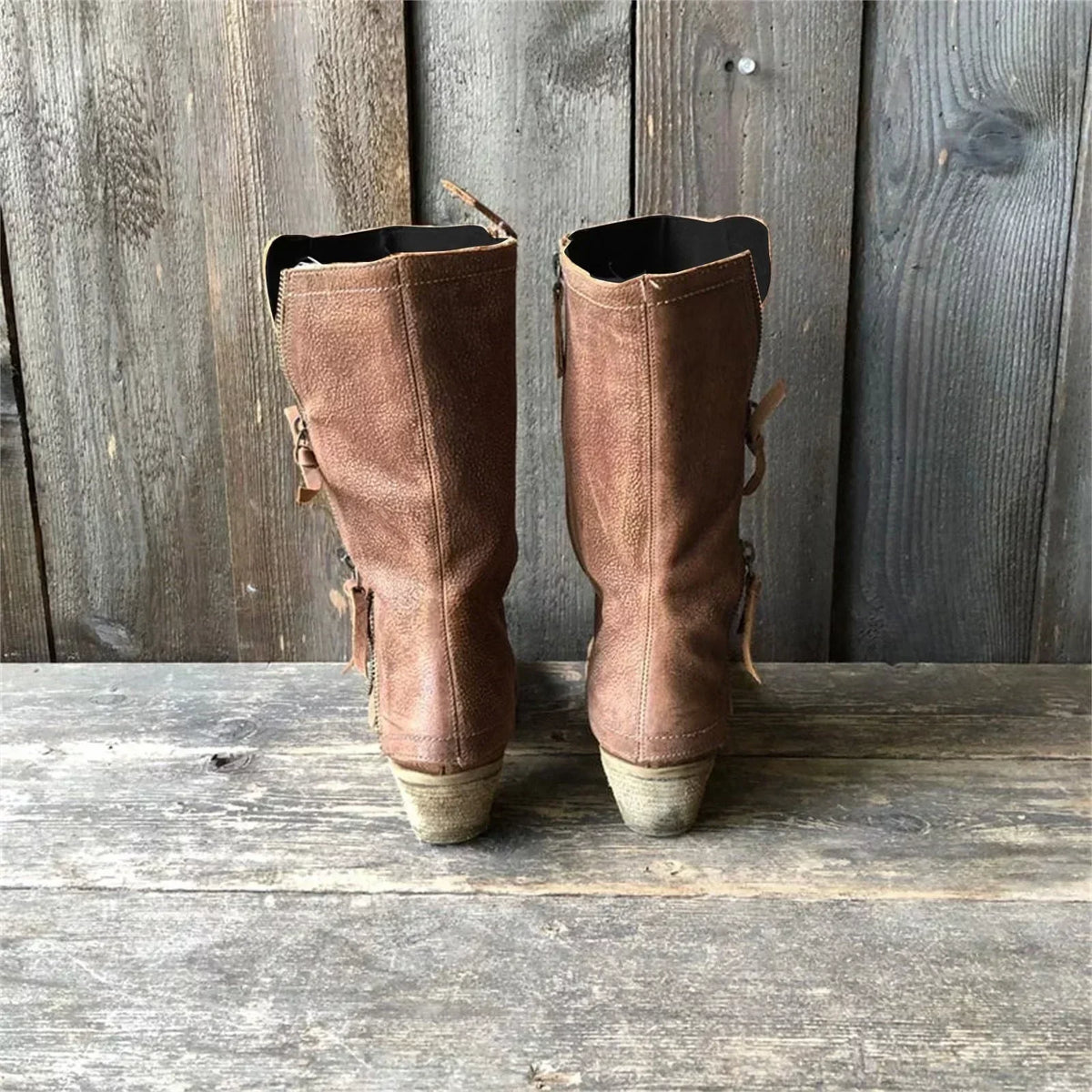 Dames Herfstlaarzen – Bruin