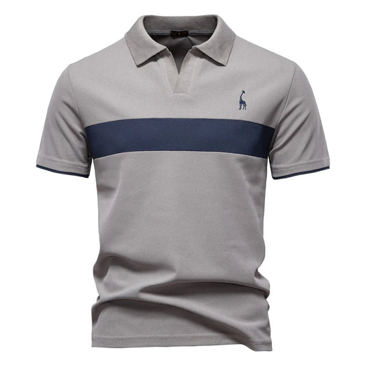 Casual Heren Polo – Zwart, Grijs, Blauw, Wit, Marineblauw of Groen