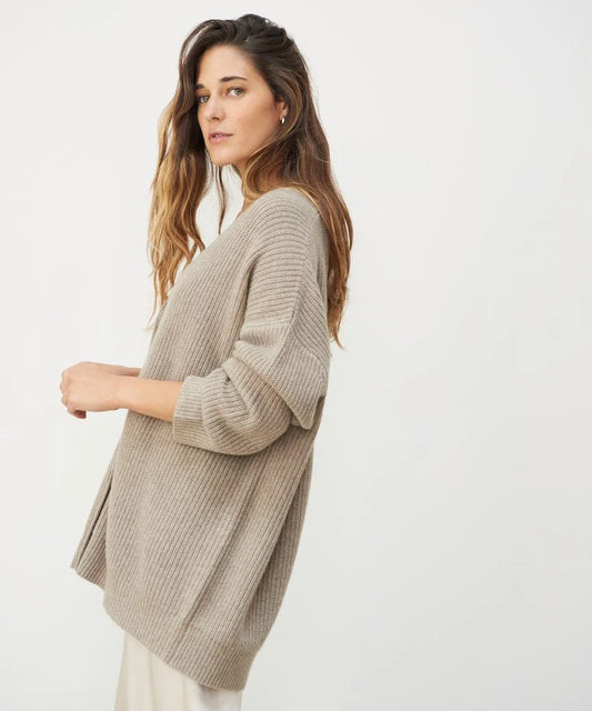 Dames Cardigan met Knopen in Zes Kleuren