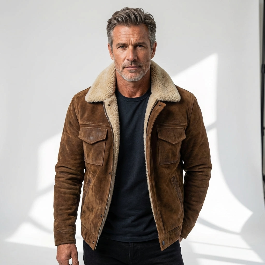Heren Jack met Sherpa Look