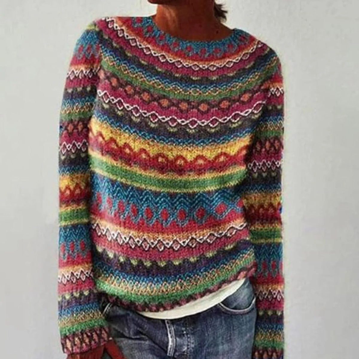 Retro Wintertrui voor Dames – Model 5