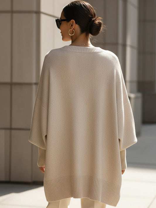 Oversized Lange Dames Trui