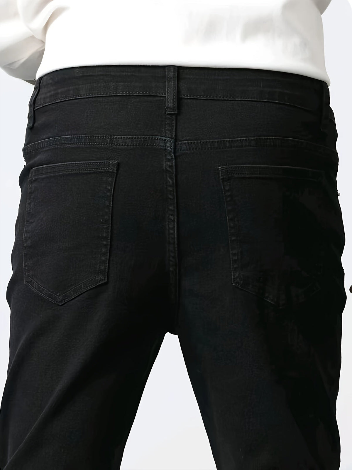 Slim Fit Jeans voor Heren – Zwart of Wit