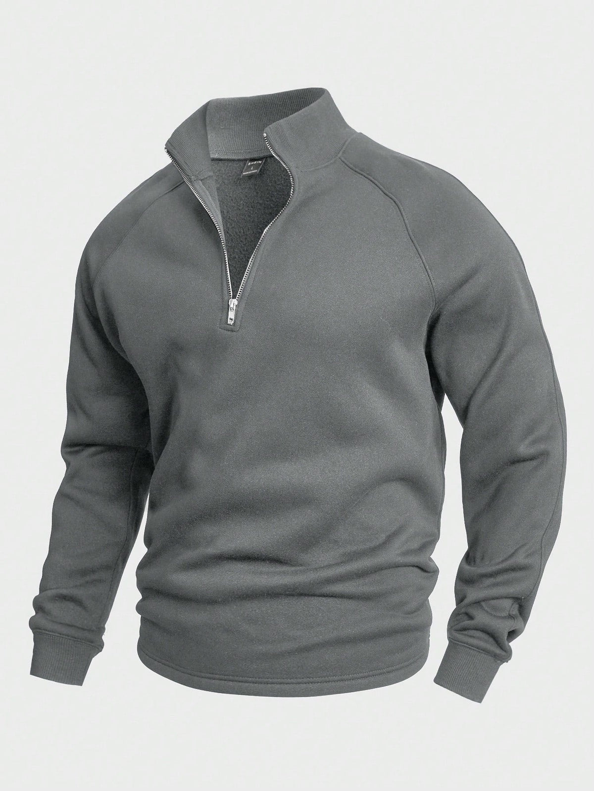 Heren Zip-up met Halve Rits – Vier Kleuren