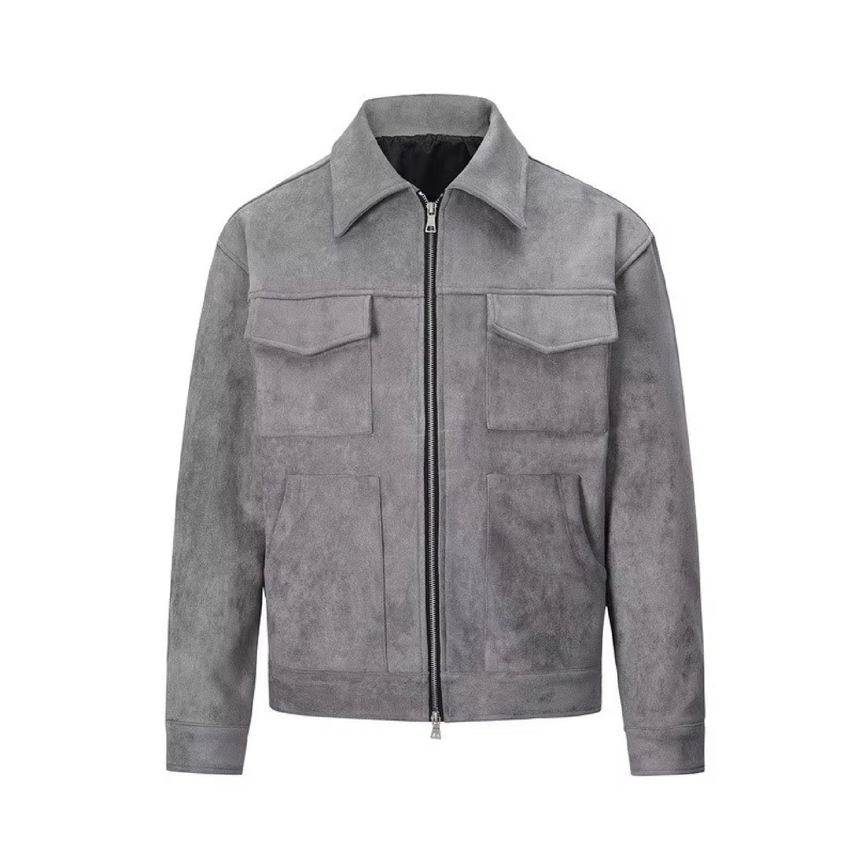 Heren Oversized Jack in Suède Look