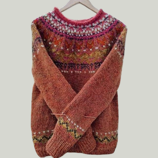 Vintage Dames Trui – Rood