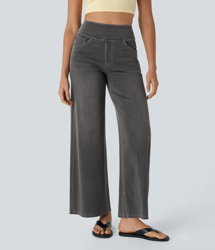 Dames Jeans met Hoge Taille – Vijf Denimtinten