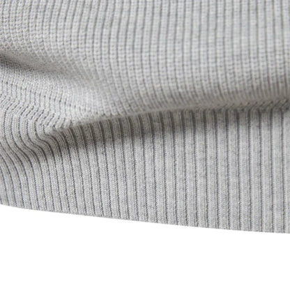 Gebreide Heren Zip-up Trui – Vijf Kleuren