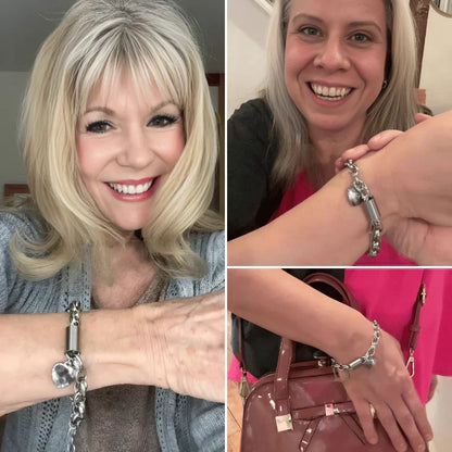 Armband met Hartbedel – Goud of Witgoud