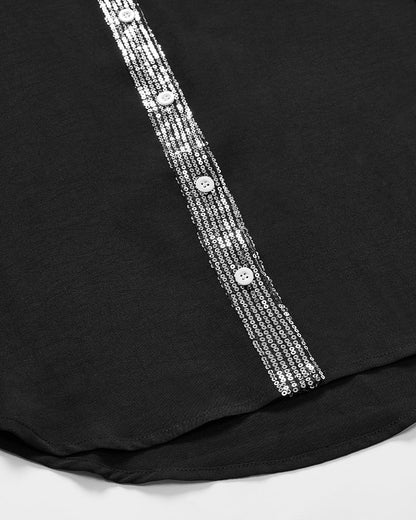 Casual Dames Top met Pailletten