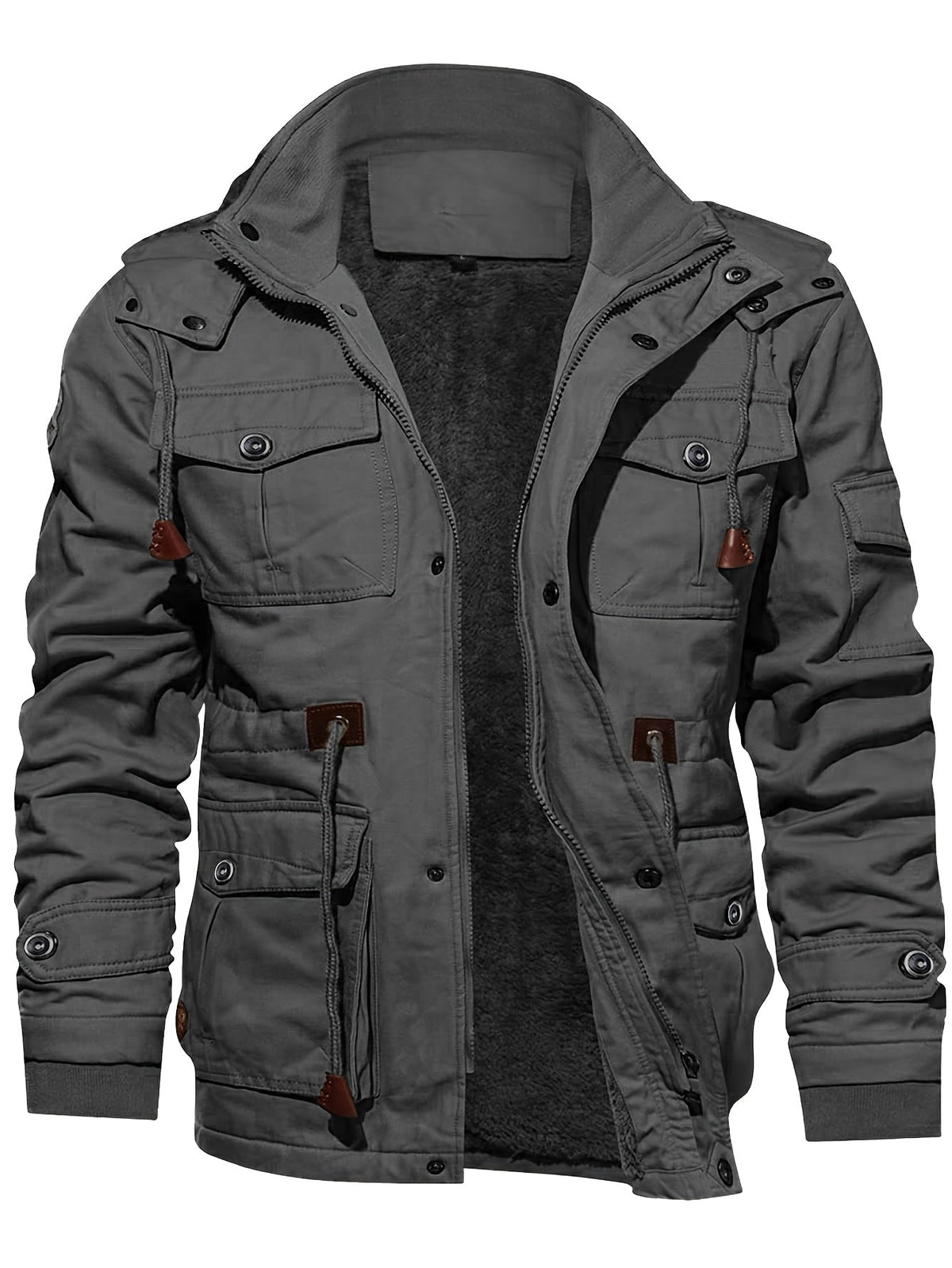 Heren Outdoorjas in Vijf Kleuren