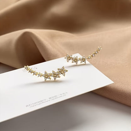 Bloemenoorbellen – Roségoud, Zilver of Goud