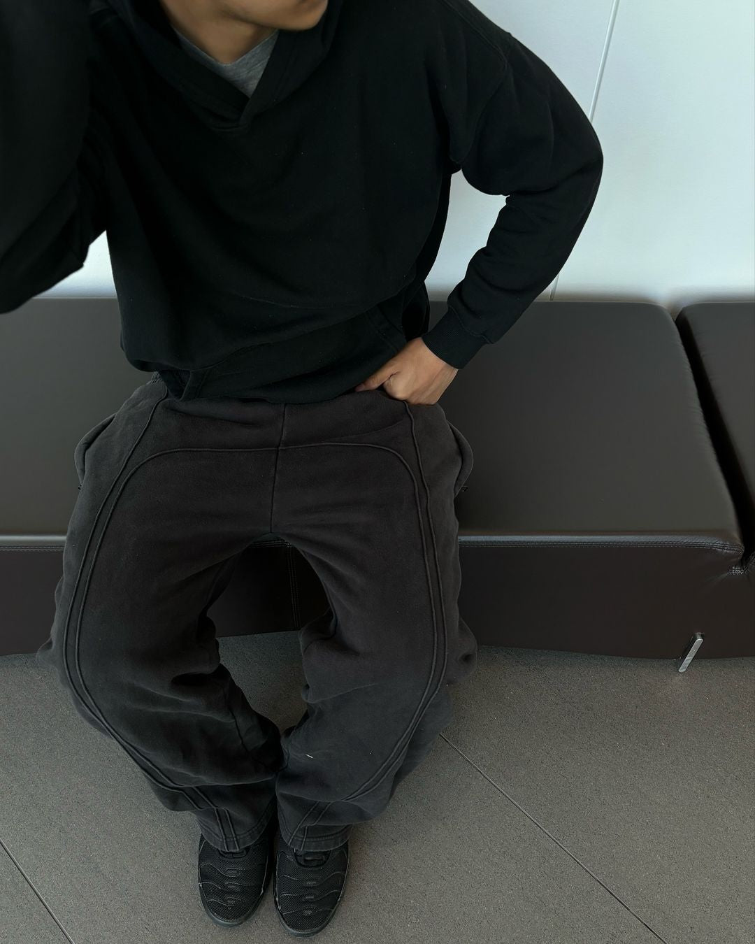 Heren Sweatpants – Grijs of Zwart