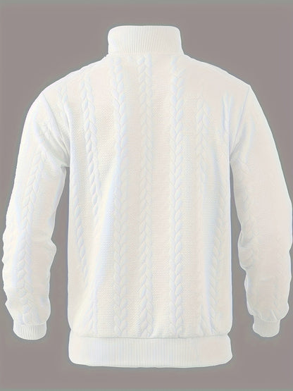 Gebreide Heren Zip-up – Vijf Kleuren