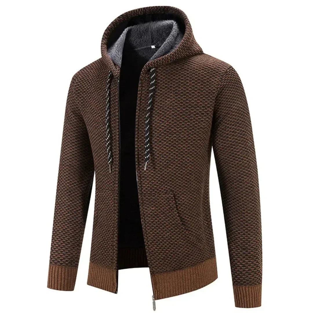 Heren Hoodie – Groen, Blauw, Bruin, Grijs of Rood
