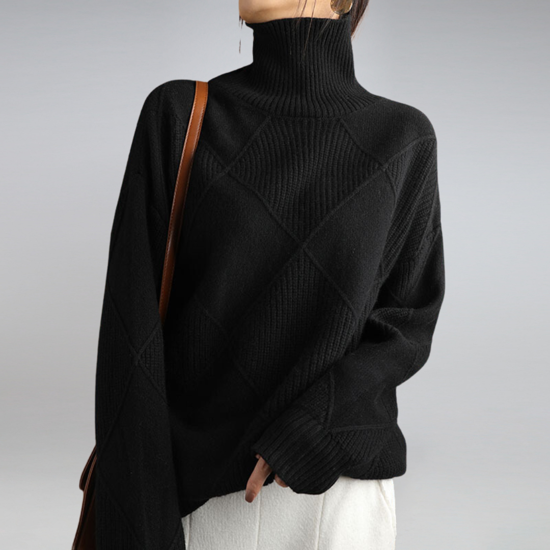 Dames Trui met Col – Acht Kleuren