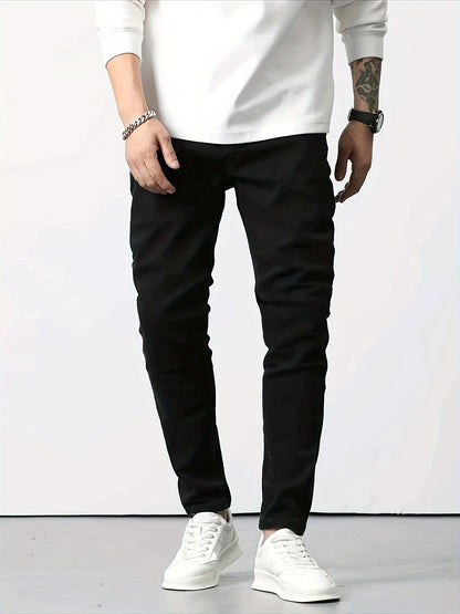 Slim Fit Jeans voor Heren – Zwart of Wit