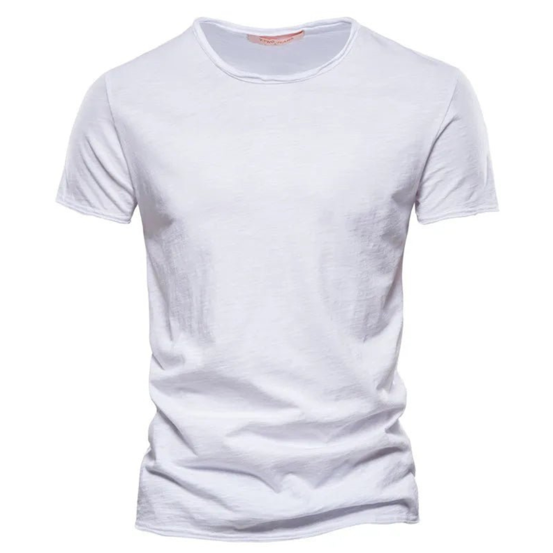 Klassiek Heren T-shirt – Negen Kleuren