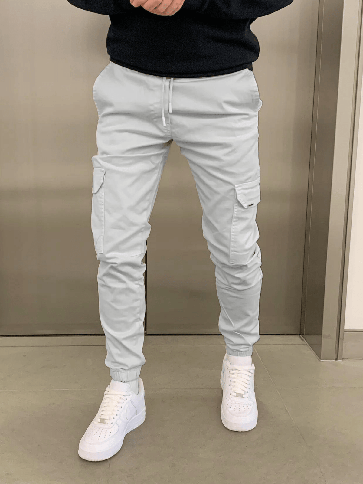 Cargo Jogger Fit voor Heren – Zes Kleuren