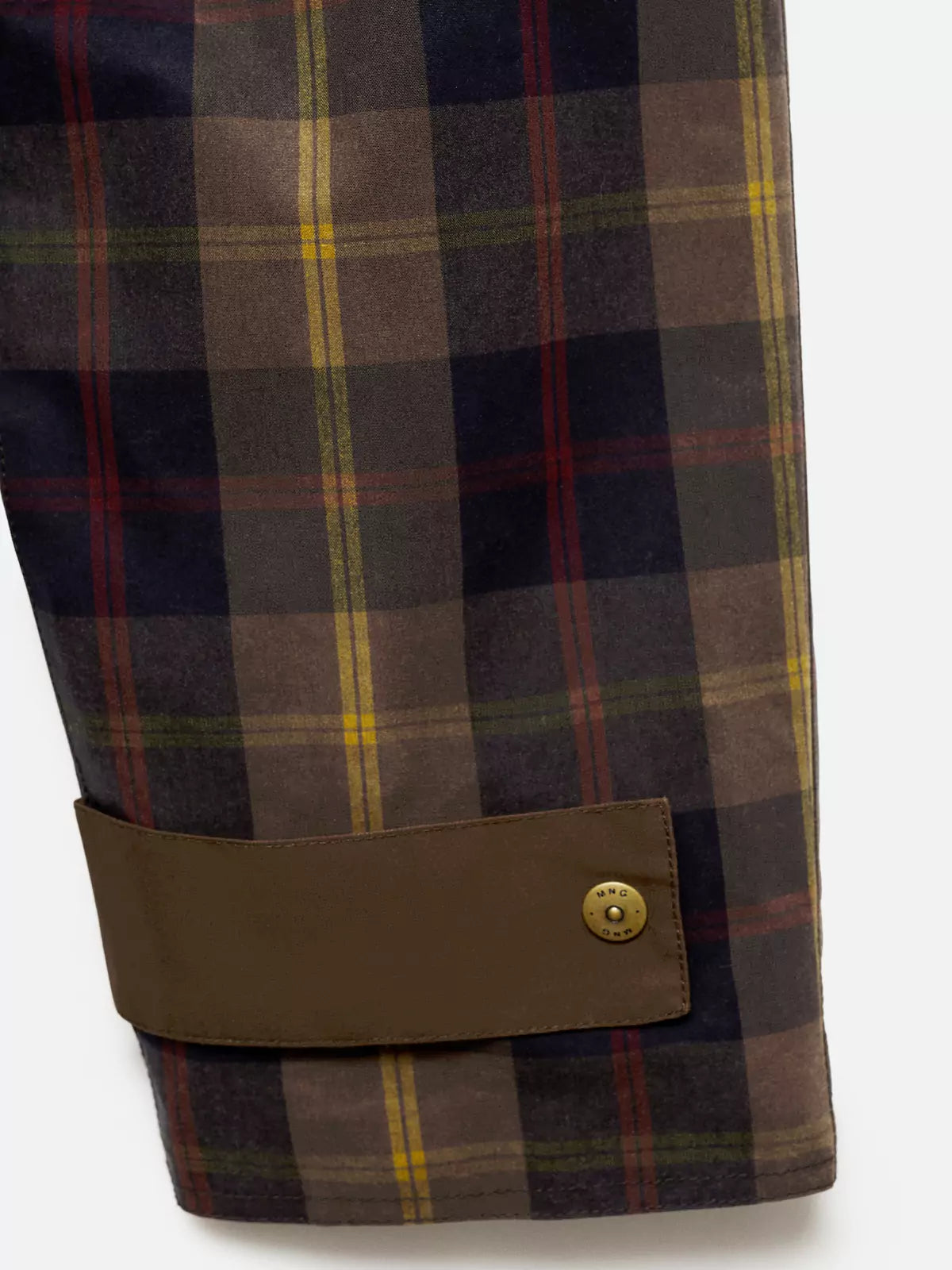 Dames Jack met Bruine Plaid Ruit
