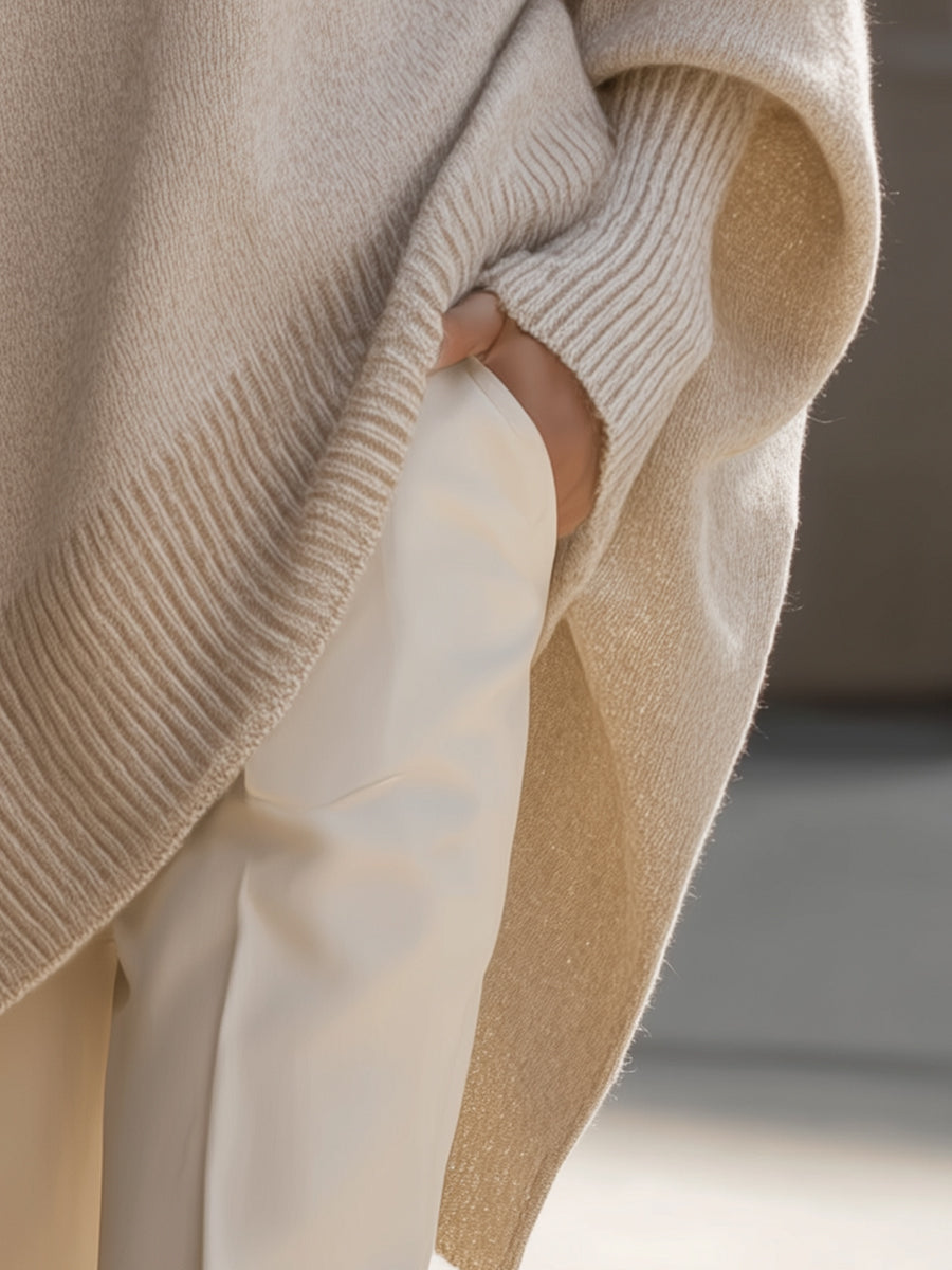 Oversized Lange Dames Trui