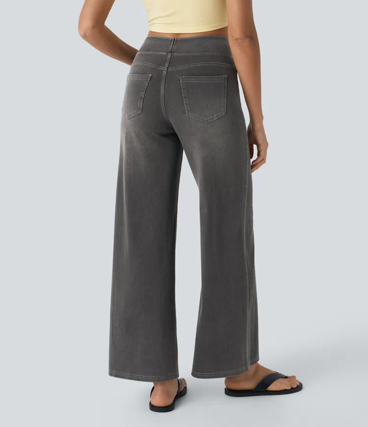 Dames Jeans met Hoge Taille – Vijf Denimtinten