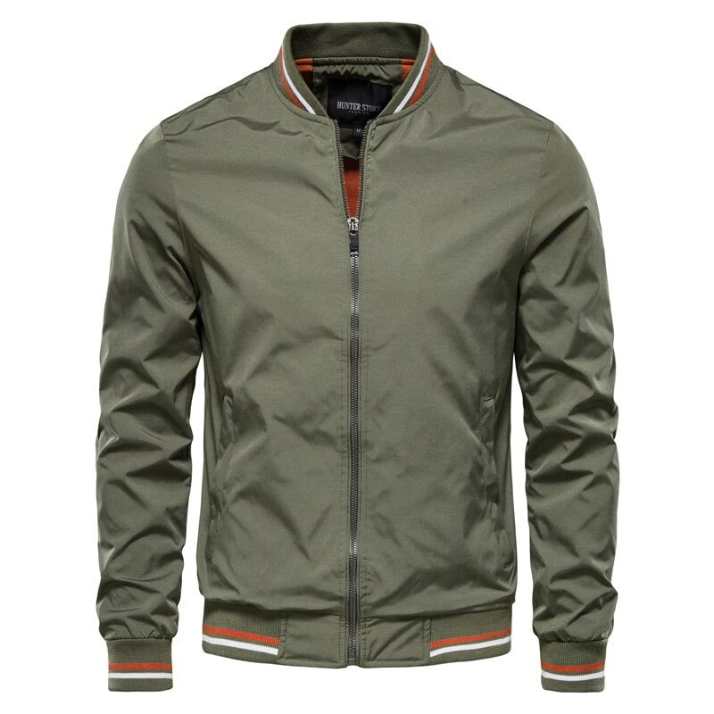 Elegant Heren Bomberjack – Vier Kleuren