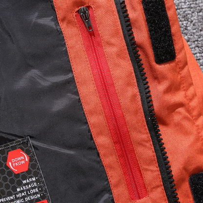 Heren Winterparka – Oranje, Blauw, Zwart of Donkergroen
