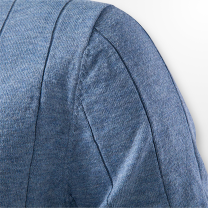Geribd Heren T-shirt – Blauw, Beige, Zwart of Espresso