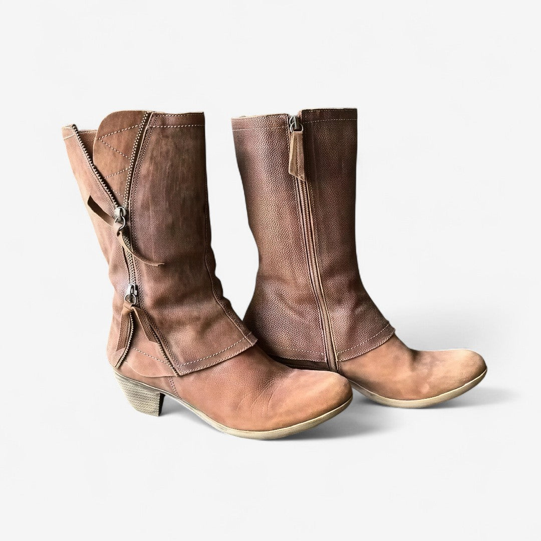 Dames Herfstlaarzen – Bruin