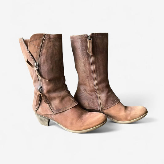 Dames Herfstlaarzen – Bruin