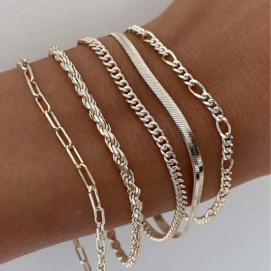 Armbandenset – Goud of Witgoud
