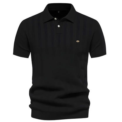 Casual Heren Poloshirt – Beige, Grijs, Blauw of Zwart