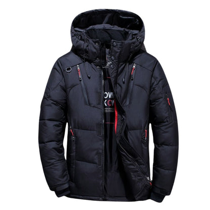 Heren Winterparka – Oranje, Blauw, Zwart of Donkergroen