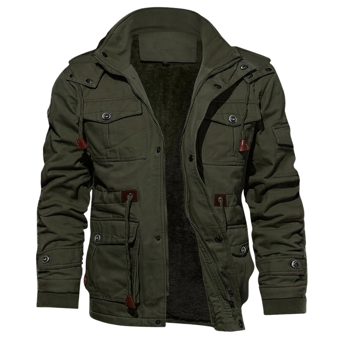 Heren Outdoorjas in Vijf Kleuren