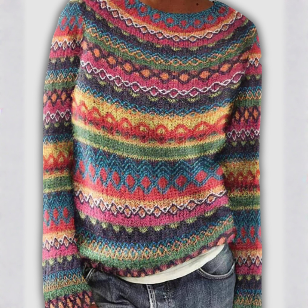 Retro Wintertrui voor Dames – Model 1