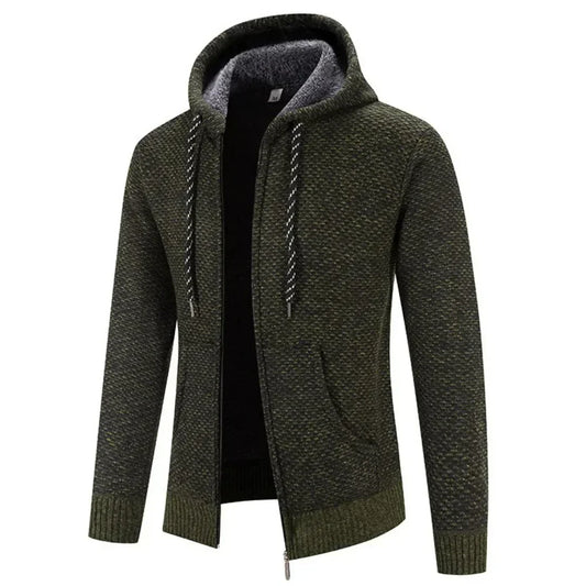 Heren Hoodie – Groen, Blauw, Bruin, Grijs of Rood
