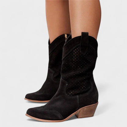 Dames Laarzen – Beige, Bruin, Wit of Zwart