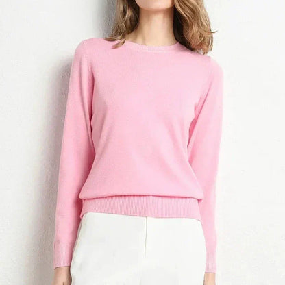 Dames Trui van Wol in 13 Kleuren