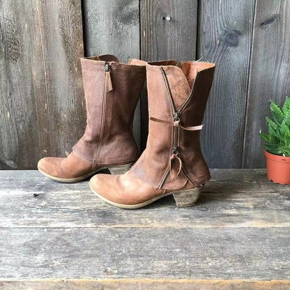 Dames Herfstlaarzen – Bruin
