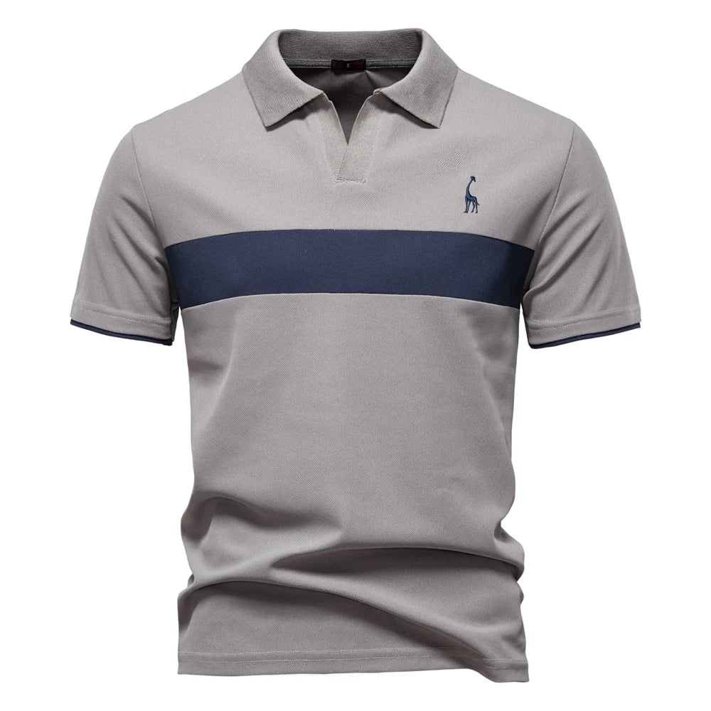 Casual Heren Polo – Zwart, Grijs, Blauw, Wit, Marineblauw of Groen