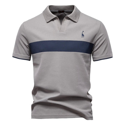 Casual Heren Polo – Zwart, Grijs, Blauw, Wit, Marineblauw of Groen