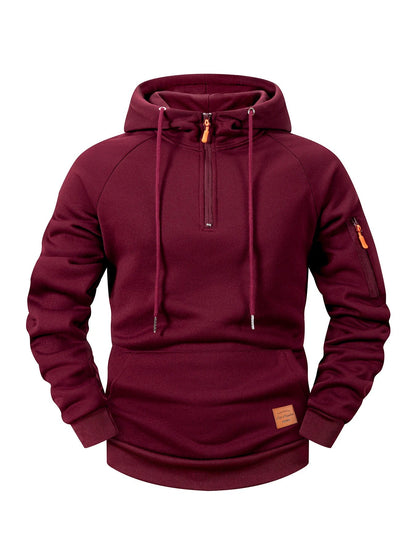 Sportieve Heren Hoodie – Zes Kleuren