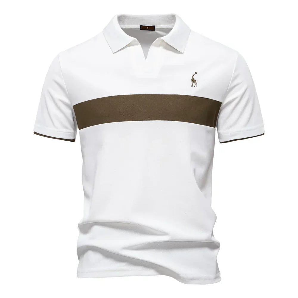 Casual Heren Polo – Zwart, Grijs, Blauw, Wit, Marineblauw of Groen