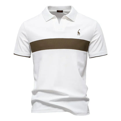Casual Heren Polo – Zwart, Grijs, Blauw, Wit, Marineblauw of Groen