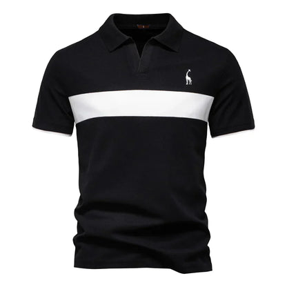 Casual Heren Polo – Zwart, Grijs, Blauw, Wit, Marineblauw of Groen
