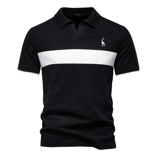 Casual Heren Polo – Zwart, Grijs, Blauw, Wit, Marineblauw of Groen