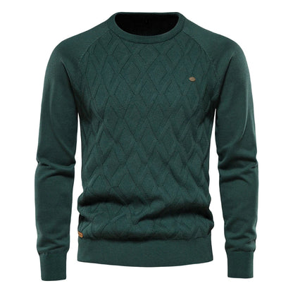 Heren Trui met Ruitdesign – Vijf Kleuren
