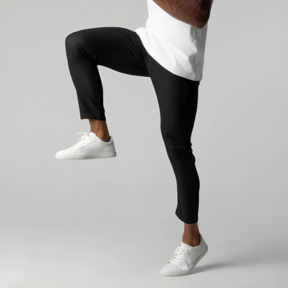 Stretch Chino voor Heren – Zwart, Marineblauw, Groen of Khaki