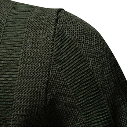 Gestreepte Heren Polo – Grijs, Donkerblauw of Donkergroen